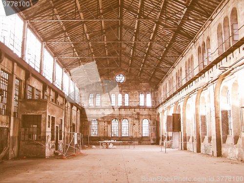 Image of Abandoned factory vintage