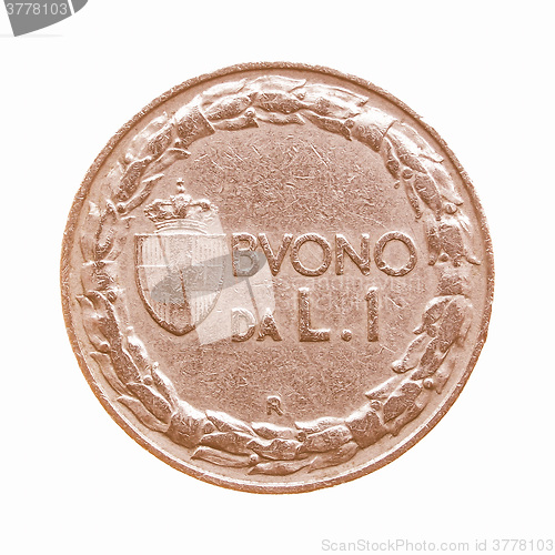 Image of  Coin isolated vintage