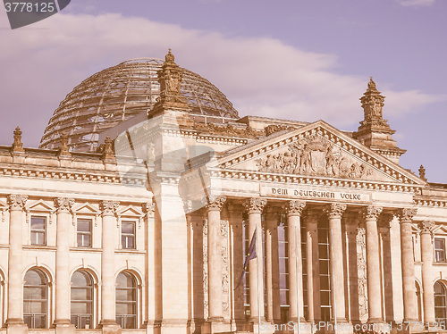 Image of Reichstag Berlin vintage