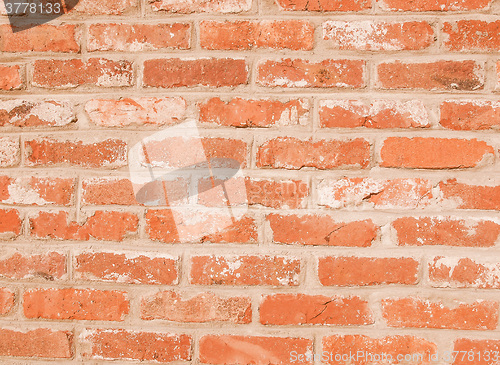 Image of Retro looking Red bricks