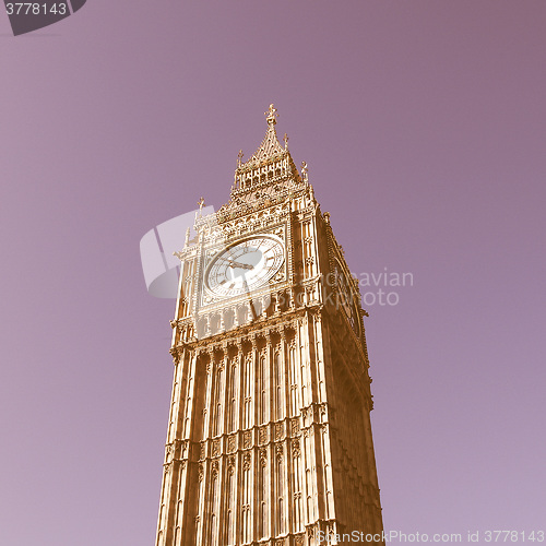 Image of Big Ben London vintage