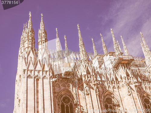 Image of Milan Cathedral vintage