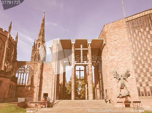 Image of Coventry Cathedral vintage