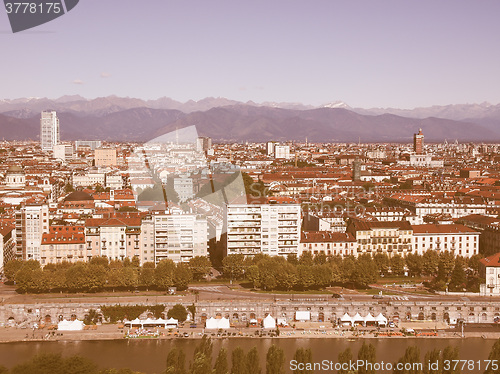 Image of Turin view vintage