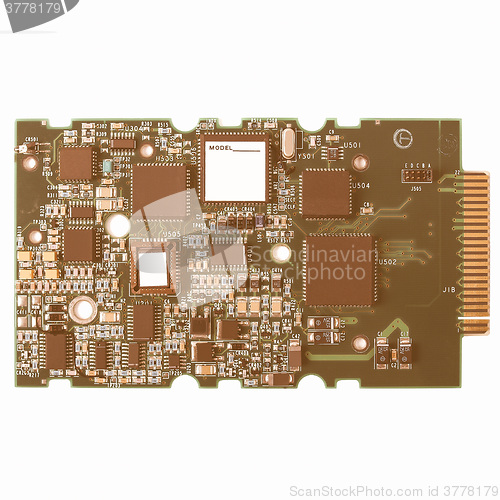 Image of  Printed circuit vintage