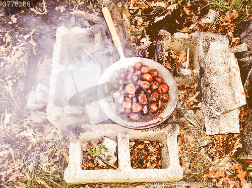 Image of Retro looking Barbecue picture