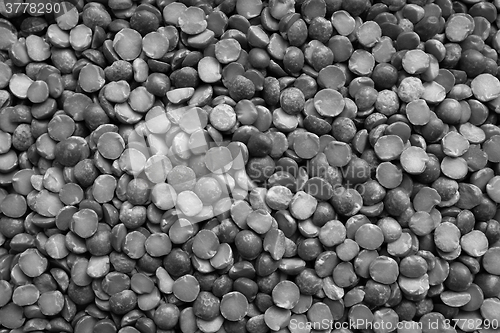 Image of Dried split peas background