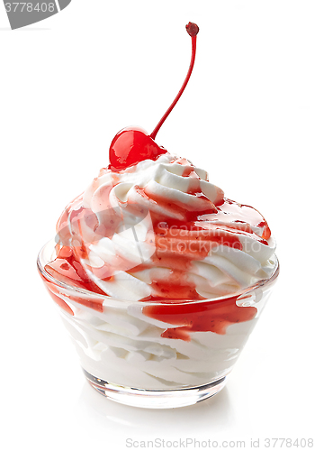Image of bowl of whipped cream