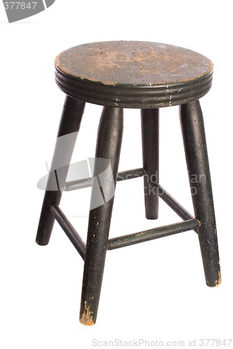 Image of Antique Wooden Stool