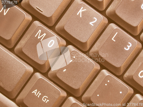 Image of  Computer keyboard vintage