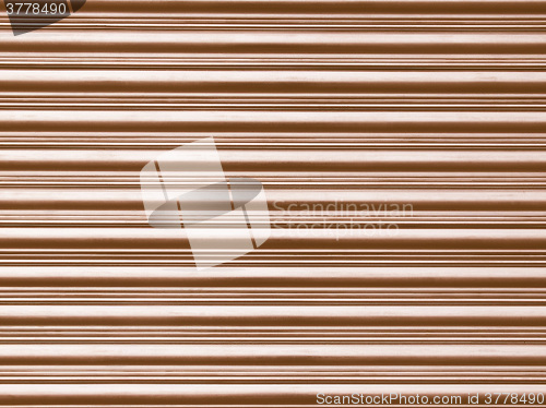 Image of Retro looking Corrugated steel