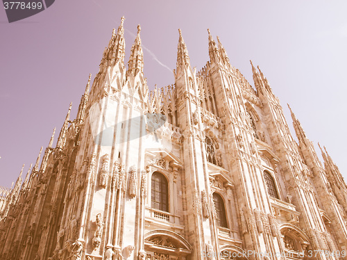 Image of Duomo di Milano vintage