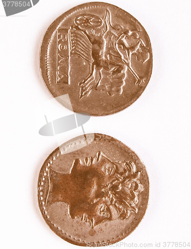 Image of  Roman coin vintage