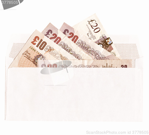 Image of  Money in envelope vintage