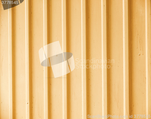 Image of Retro looking Corrugated steel