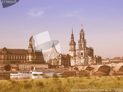 Image of Dresden Hofkirche vintage