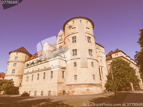 Image of Altes Schloss (Old Castle) Stuttgart vintage