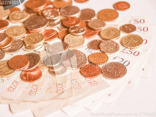 Image of  British Pound vintage