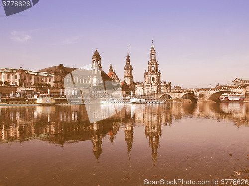 Image of Dresden Hofkirche vintage