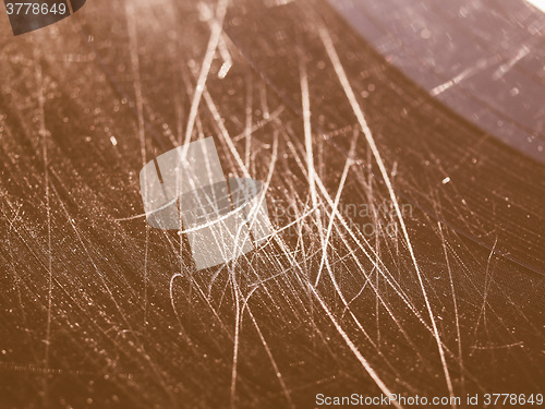 Image of  Scratched record vintage