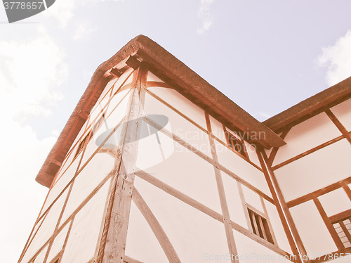 Image of Globe Theatre, London vintage