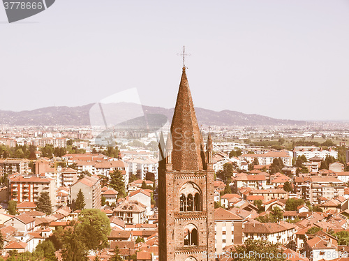 Image of Turin panorama vintage