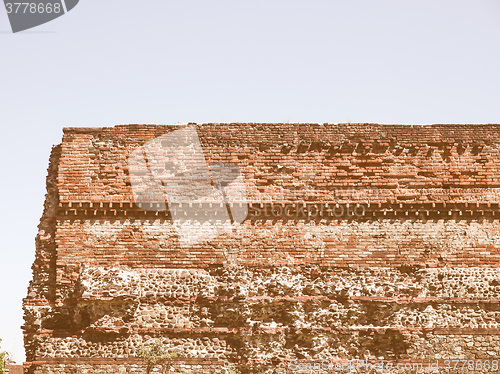 Image of Roman Wall, Turin vintage