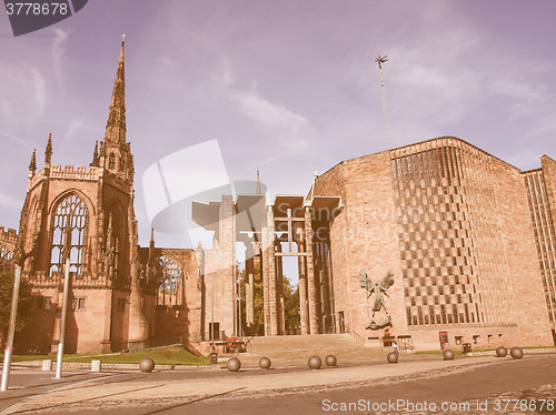 Image of Coventry Cathedral vintage