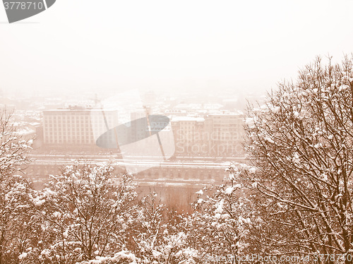 Image of Turin view vintage