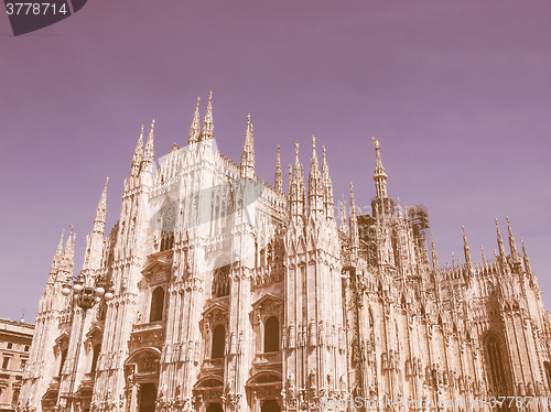 Image of Milan Cathedral vintage