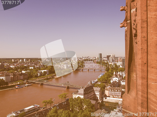 Image of Aerial view of Frankfurt vintage