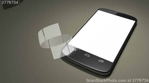 Image of typical smartphone with space for your content