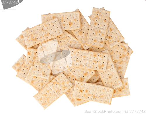 Image of Small crackers isolated