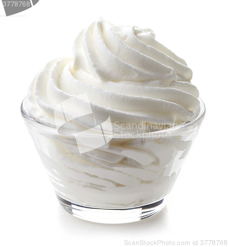 Image of bowl of whipped cream