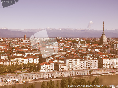 Image of Turin view vintage