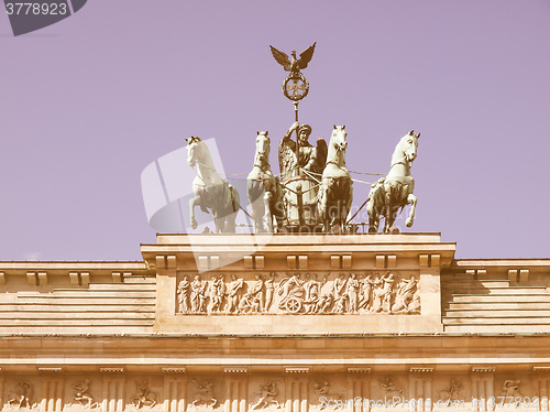 Image of Brandenburger Tor, Berlin vintage