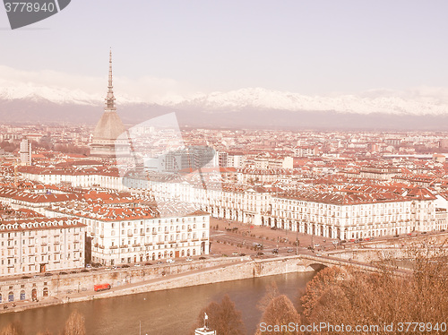 Image of Turin view vintage