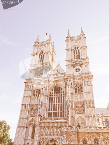 Image of Westminster Abbey vintage