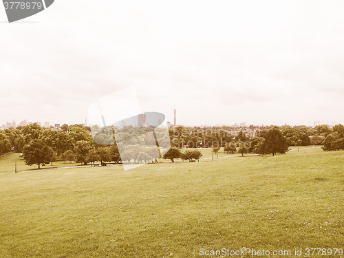 Image of Primrose Hill London vintage