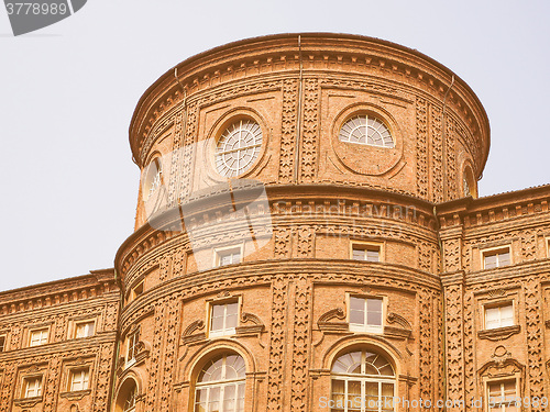 Image of Palazzo Carignano in Turin vintage