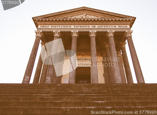 Image of Gran Madre church, Turin vintage