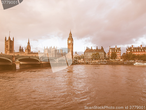 Image of Westminster Bridge vintage