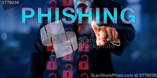 Image of IT Administrator Pushing PHISHING