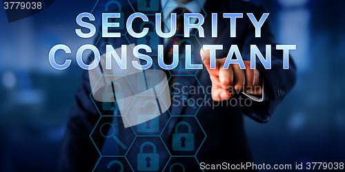 Image of Cyber Professional Pushing SECURITY CONSULTANT