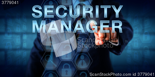 Image of Recruitment Agent Touching SECURITY MANAGER