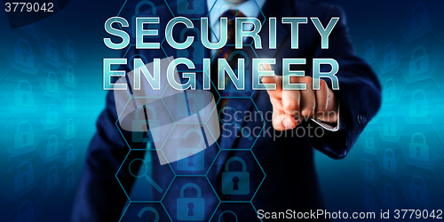 Image of Recruiter Pressing SECURITY ENGINEER