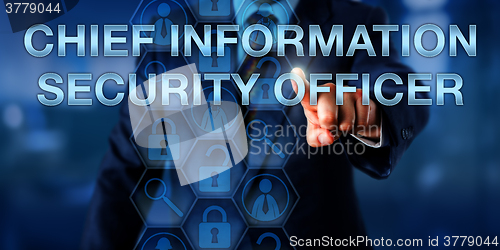 Image of CEO Touching CHIEF INFORMATION SECURITY OFFICER