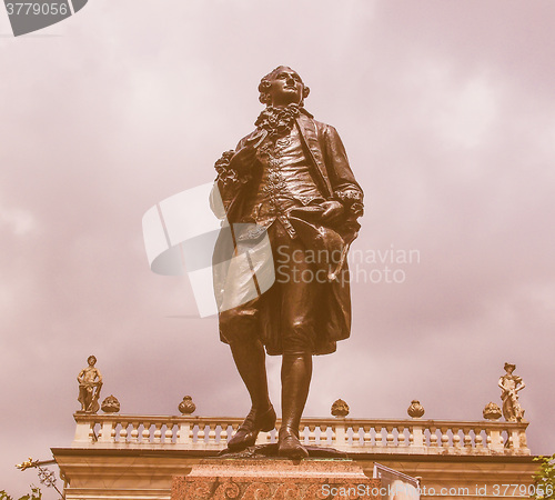 Image of Goethe Denkmal Leipzig vintage