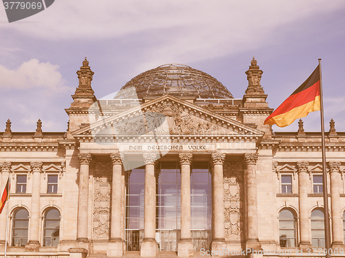 Image of Reichstag Berlin vintage