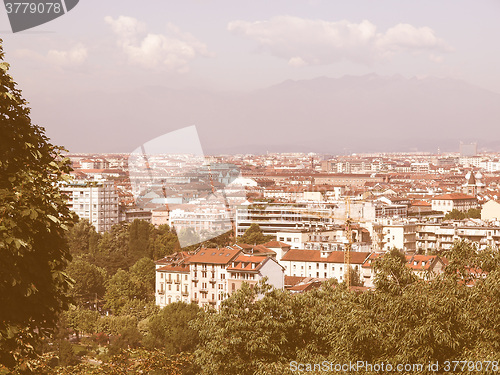 Image of Turin view vintage